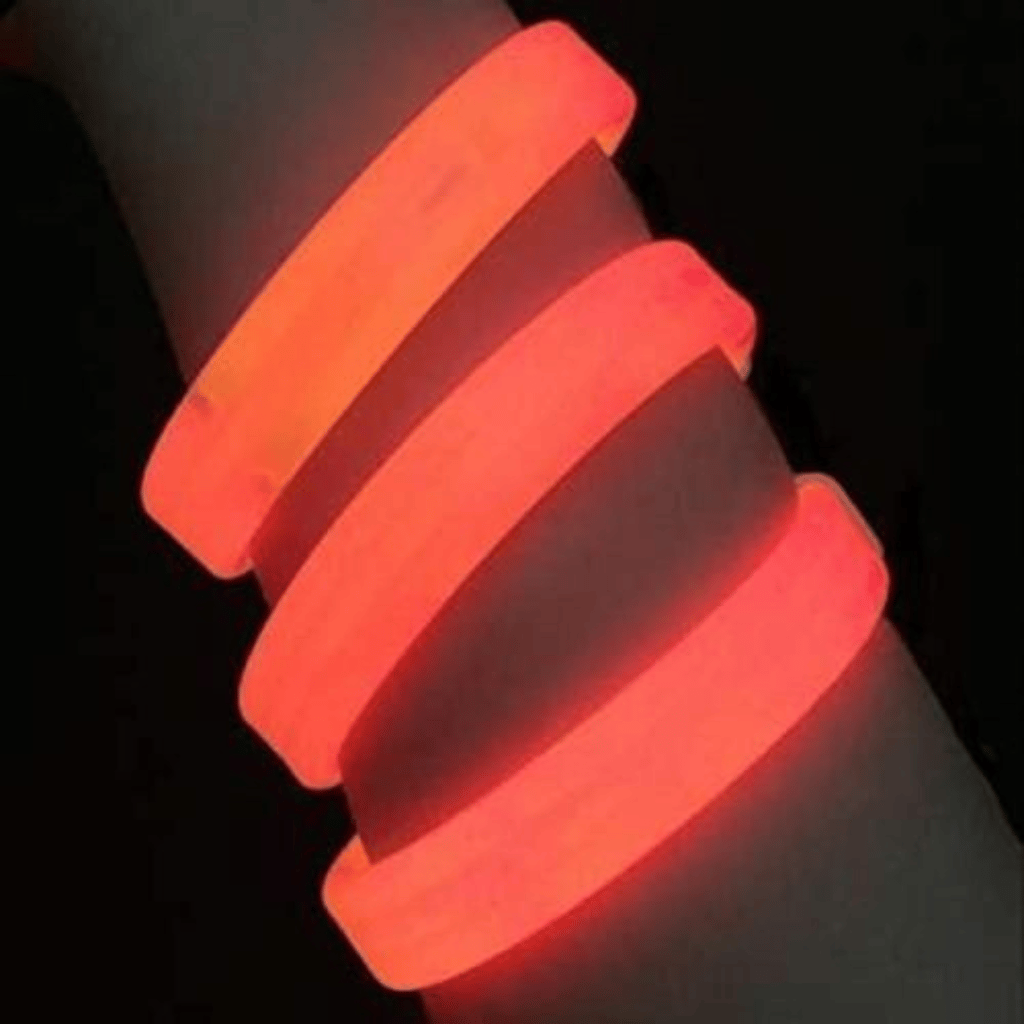 Glow in the Dark - Triple Wide Bracelet (Assorted Color) - 1 PC