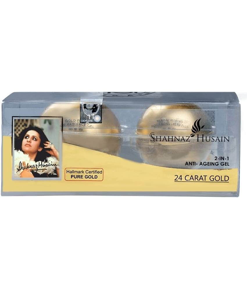 Shahnaz Husain Nature's Gold Skin Radiance Gel (Anti-Ageing) + (Shahnaz Husain Moisturising Cream) - 30+10 gm