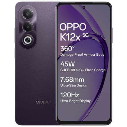 Oppo K12X 5G 8GB 256GB Midnight Violet