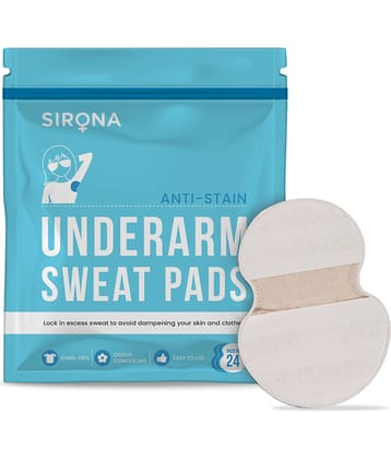 Sirona Under Arm Sweat Pads 24 Intimate Cloths No