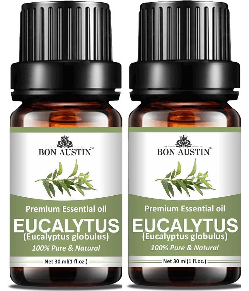 Bon Austin Eucalyptus Essential Oil Aromatic 30 mL ( Pack of 2 )