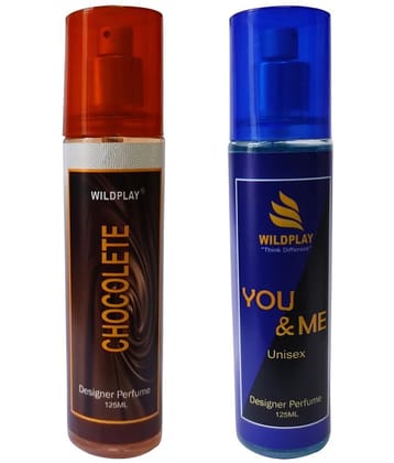 Chocolate 125ml perfume 1pc. and You & Me 125ml perfume 1pc.