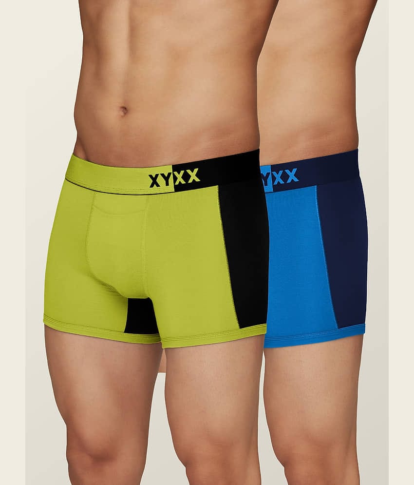 XYXX Pack of 2 Modal Trunks For Men's ( Multicolor )