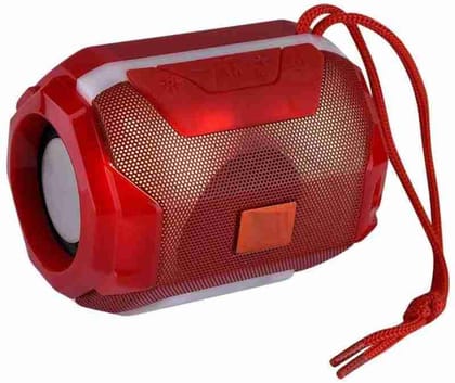 Portable Wireless Bluetooth Speaker, Waterproof Design with Handle (RED) Portable Wireless Bluetooth Speaker, Waterproof Design with Handle (RED)