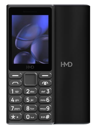 HMD 105 4G Keypad Phone with YouTube, Built-in UPI App, Phone Talker, Long-Lasting Battery, Type - C, Wireless FM Radio | 1 Year Replacement Guarantee | 32 GB | Black HMD 105 4G Keypad Phone with YouTube, Built-in UPI App, Phone Talker, Long-Lasting Batt