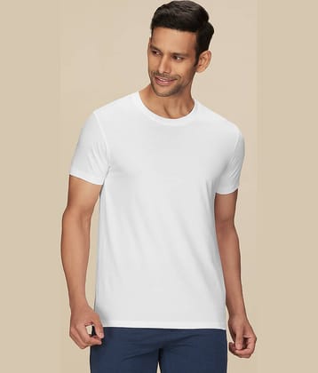 XYXX Pack of 1 Cotton Regular Fit Men's T-Shirt ( White )
