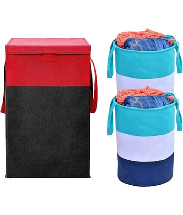 SH NASIMA Blue Laundry Bag