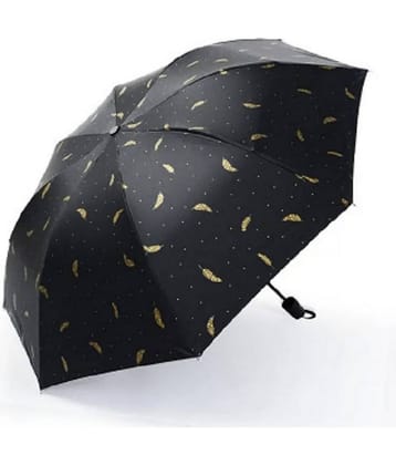 Infispace Black 3 Fold Umbrella