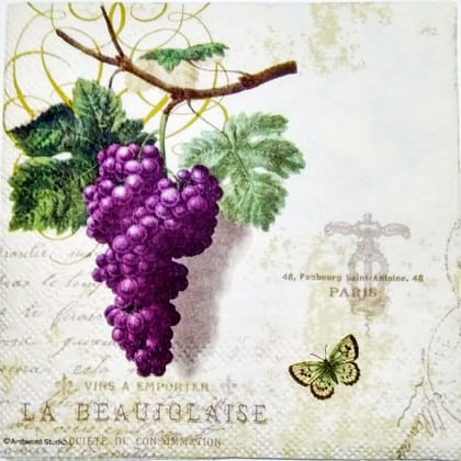 Decoupage Napkin / Tissue papers - 25cm*25cm - GT3250