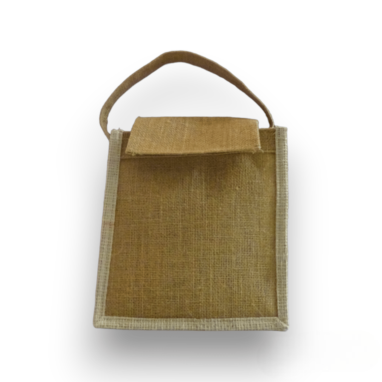 Handmade Jute Flap Bag