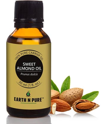 Earth N Pure - Sweet almond Essential Oil 30 mL ( Pack of 1 )