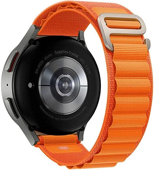 Valente Alpine Loop Strap For Samsung Galaxy Watch 4/5/6/7-Orange
