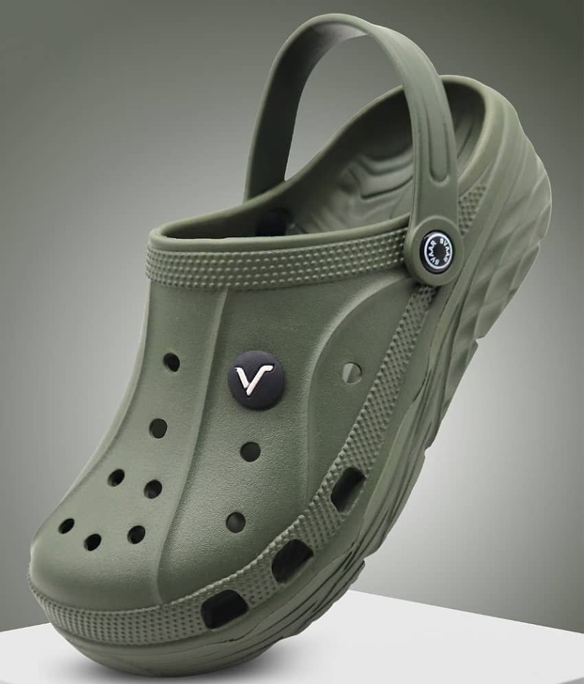 Svaar - Olive Men's Clogs