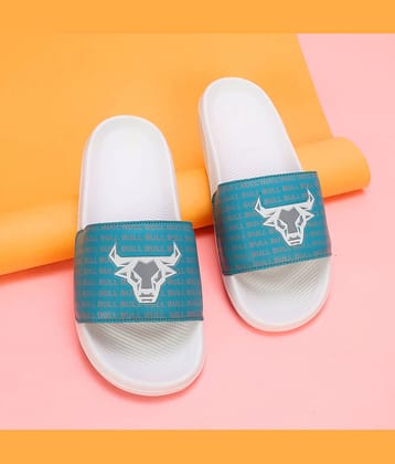 PERY PAO Sea Green Men's Slide Flip Flop