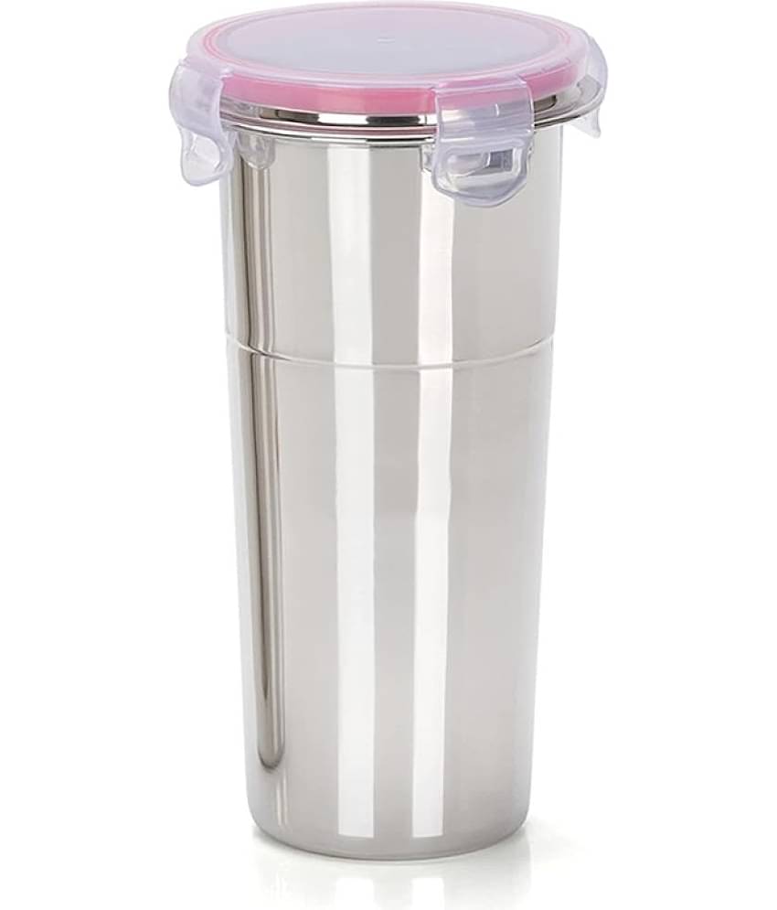 Dynore Steel Glasses 600 ml ( Pack of 1 )