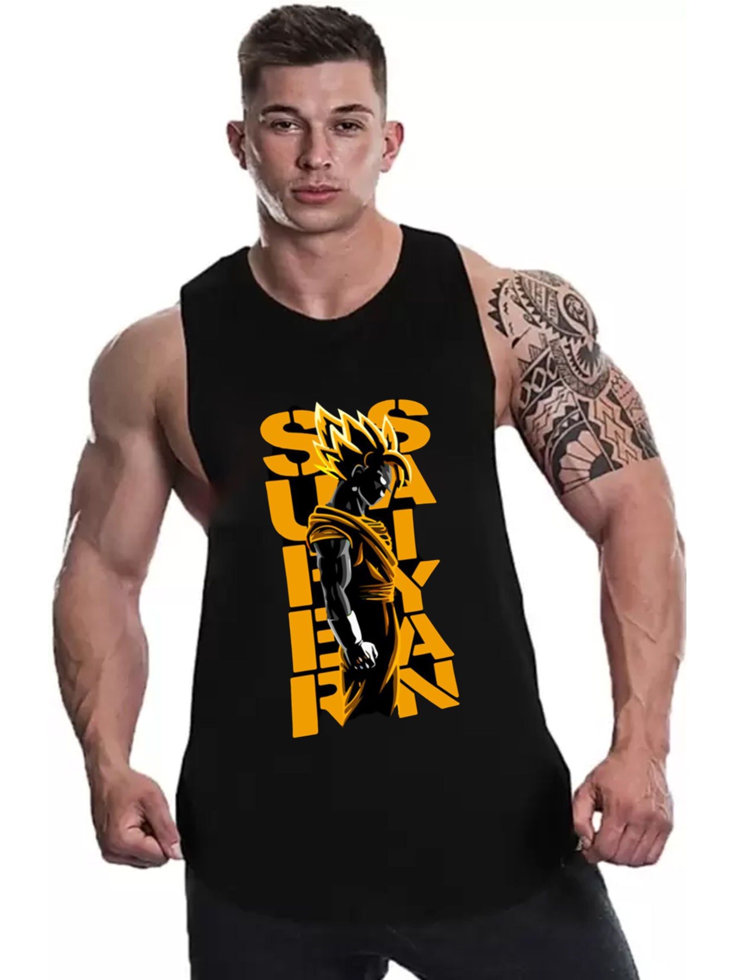 Men's Goku Gym Sando-Small