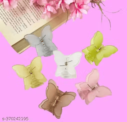 Attractive Single Shade Butterfly Design Clutcher for Pretty Women's | ice colors| single shade| butterfly| classy