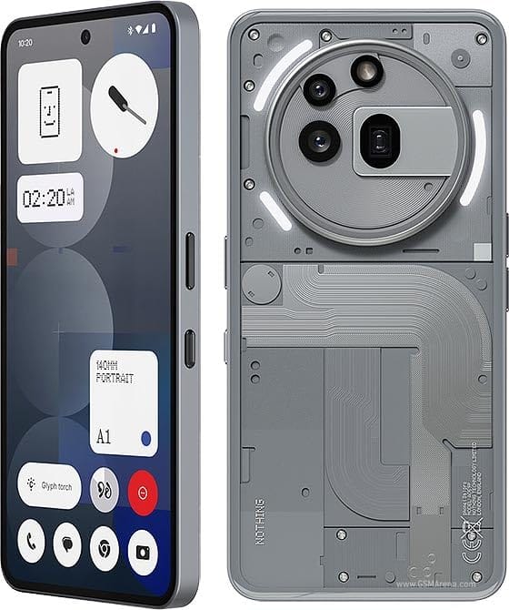 Nothing Phone (3a) Pro 5G (Grey, 12GB RAM + 256GB Storage) Nothing Phone (3a) Pro 5G (Grey, 12GB RAM + 256GB Storage) - Grey / 8+128