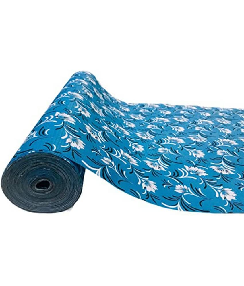 Generic Single PVC Blue Kitchen Shelf Cover Cover