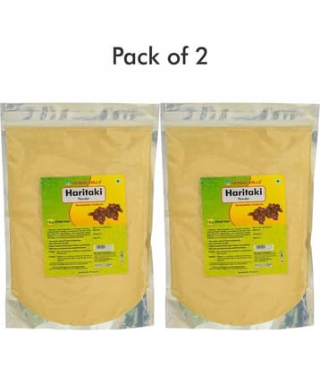 Herbal Hills Haritaki Powder 1 Kg Pack of 2