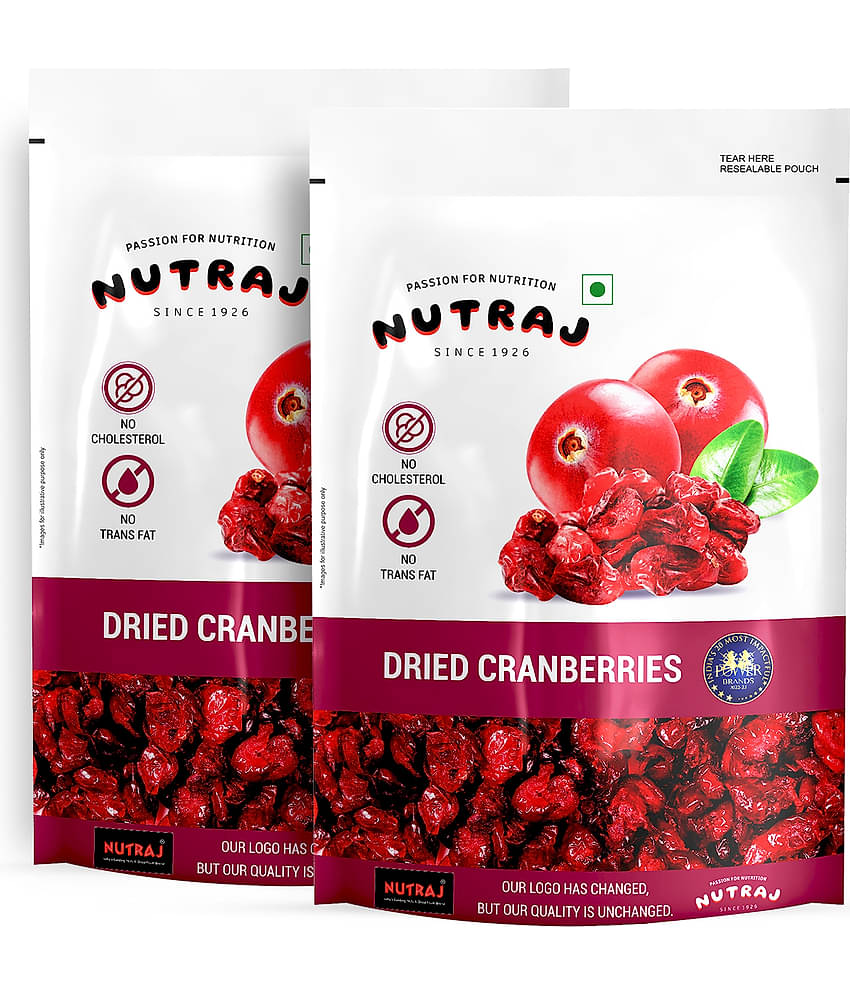 Nutraj Sweet & Tart Sliced Cranberry 360g (180g X 2)