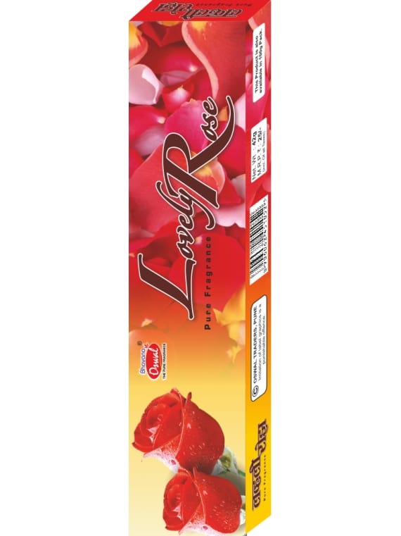 LOVELY ROSE - Packaging-15 MRP BOX,Fragrance-Rose