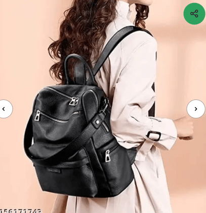 Womenbuzz WomenFab Premium Waterproof Backpack For College Girls