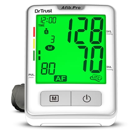 Dr Trust USA Afib Pro - Atrial Fibrillation Digital BP Monitor 102