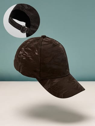 The Suede Baseball Cap - Coffee Brown-Hat