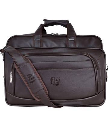 Fly Fashion - Brown P.U Office Bag