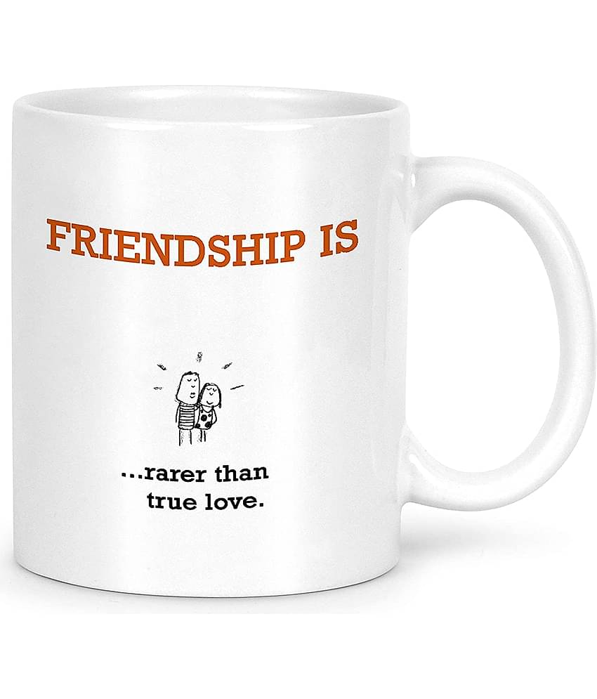 Idream Quote Printed Ceramic Coffee Mug 1 Pcs 330 mL