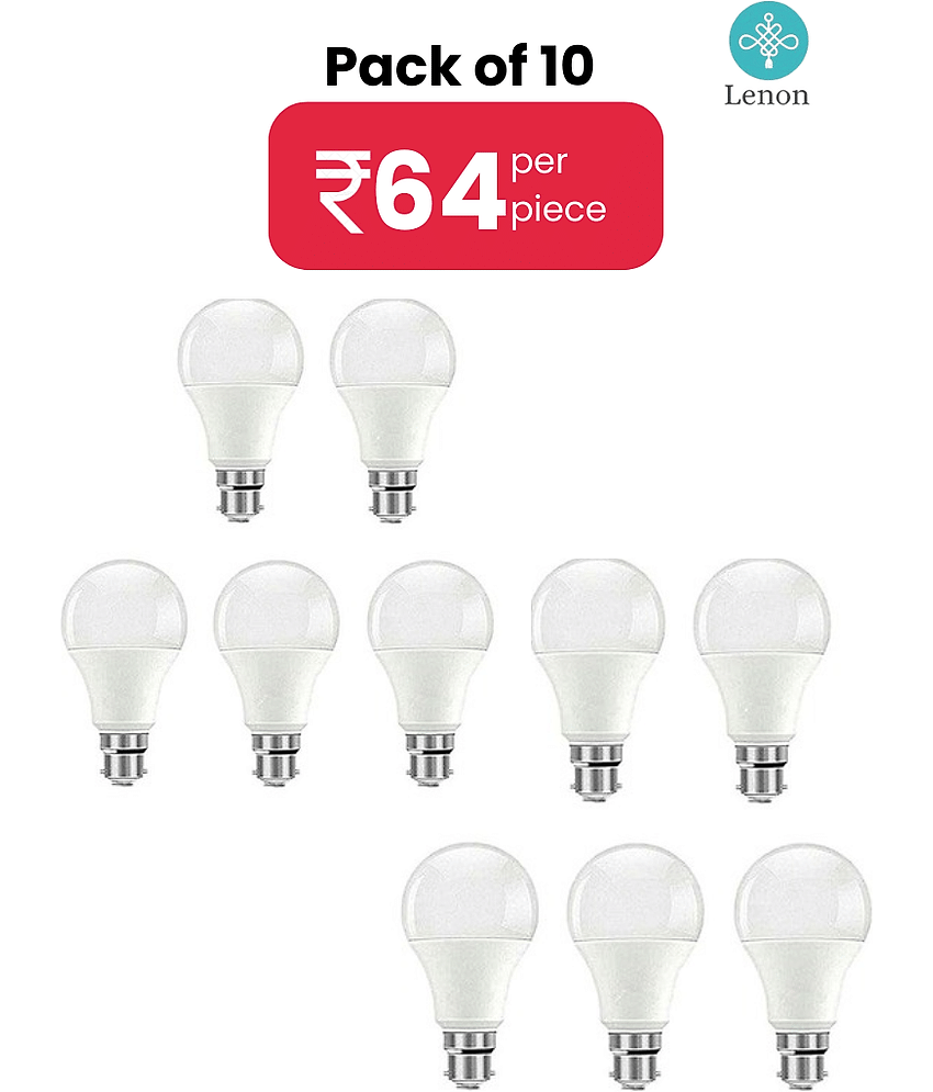 Lenon - 7W Cool Day Light LED Bulb ( pack of 10 )