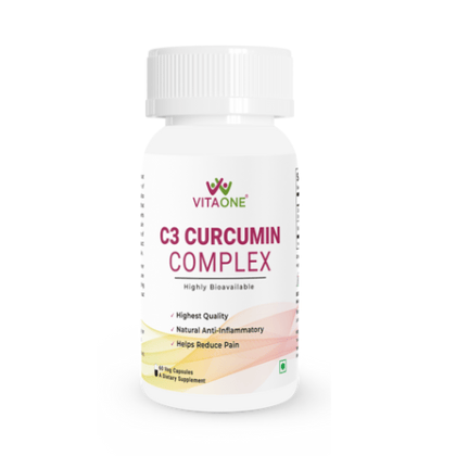 VitaOne C3 Curcumin Complex I 60 Veg Capsules