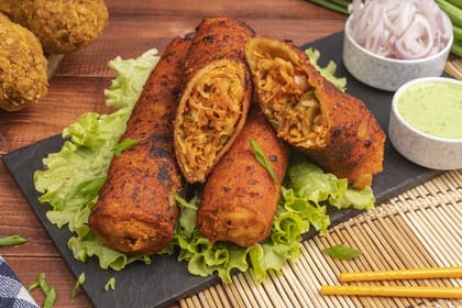Tandoori Spring Roll