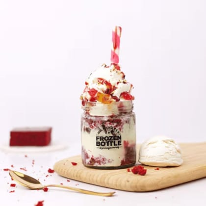 Red Velvet Brownie Sundae