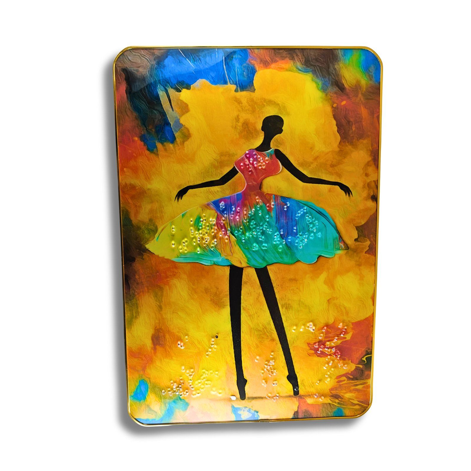 “Dancing Girl Wall Frame 12×18 inch by Saadhya Decors – Don’t Buy Dull, Low-Quality Wall Art! Choose This Vibrant, Modern, Premium Dancing Girl Frame for Creativity, Elegance &amp; High-End Home Décor”