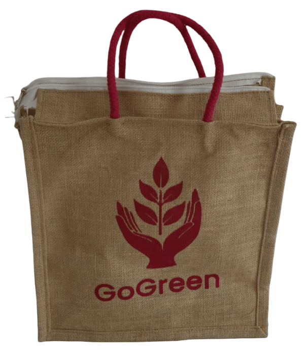 GoGreen Jute Bag - Eco-Friendly & Durable Tote