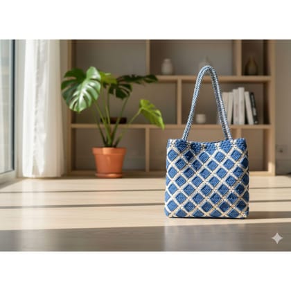 WOMEN'S FASHIONABLE TRENDY MACRAME HANDMADE HANDBAG