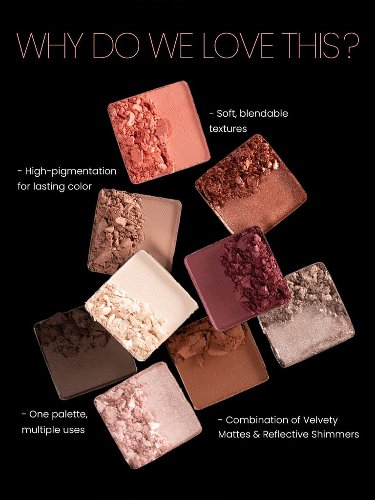 STARSTRUCK BY SUNNY LEONE NUDE - Naughty by Nature Eye Shadow Pallette (9 shades)