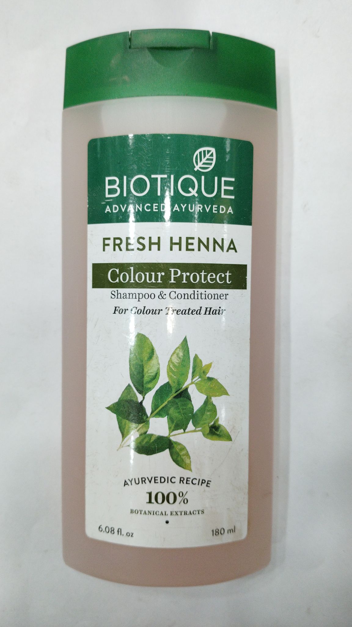 Biotique Advanced ayurveda Fresh henna Colour protect Shampoo & conditioner 