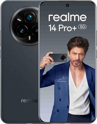 Realme 14 Pro+ 5G (Suede Grey, 12GB RAM, 256GB Storage) | 6.83 Curved AMOLED Display | 50MP Sony IMX896 OIS + 50MP Periscope Rear Cam | 6000mAh Battery | Snapdragon 7s Gen 3 Processor | 80W SUPERVOOC