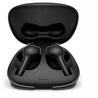 Lenovo HT06 Bluetooth Headset (Black, True Wireless).