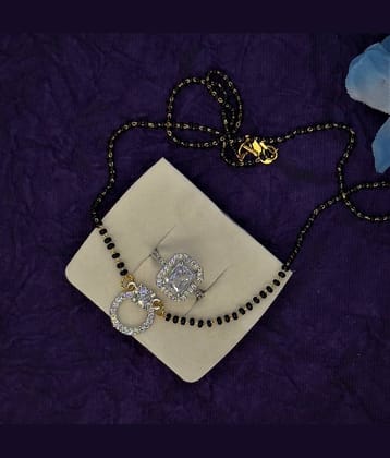 Charms White Mangalsutra Set ( Pack of 2 )