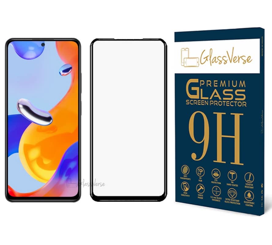 GlassVerse Anti-Shatter Tempered Glass For Redmi Note 11 Pro 5G(Pack Of 1) With Free Installation Kit Full Screen Protector If Received Damaged-6.67 Inch GlassVerse Anti-Shatter Tempered Glass For Redmi Note 11 Pro 5G(Pack Of 1) With Free Installation Ki