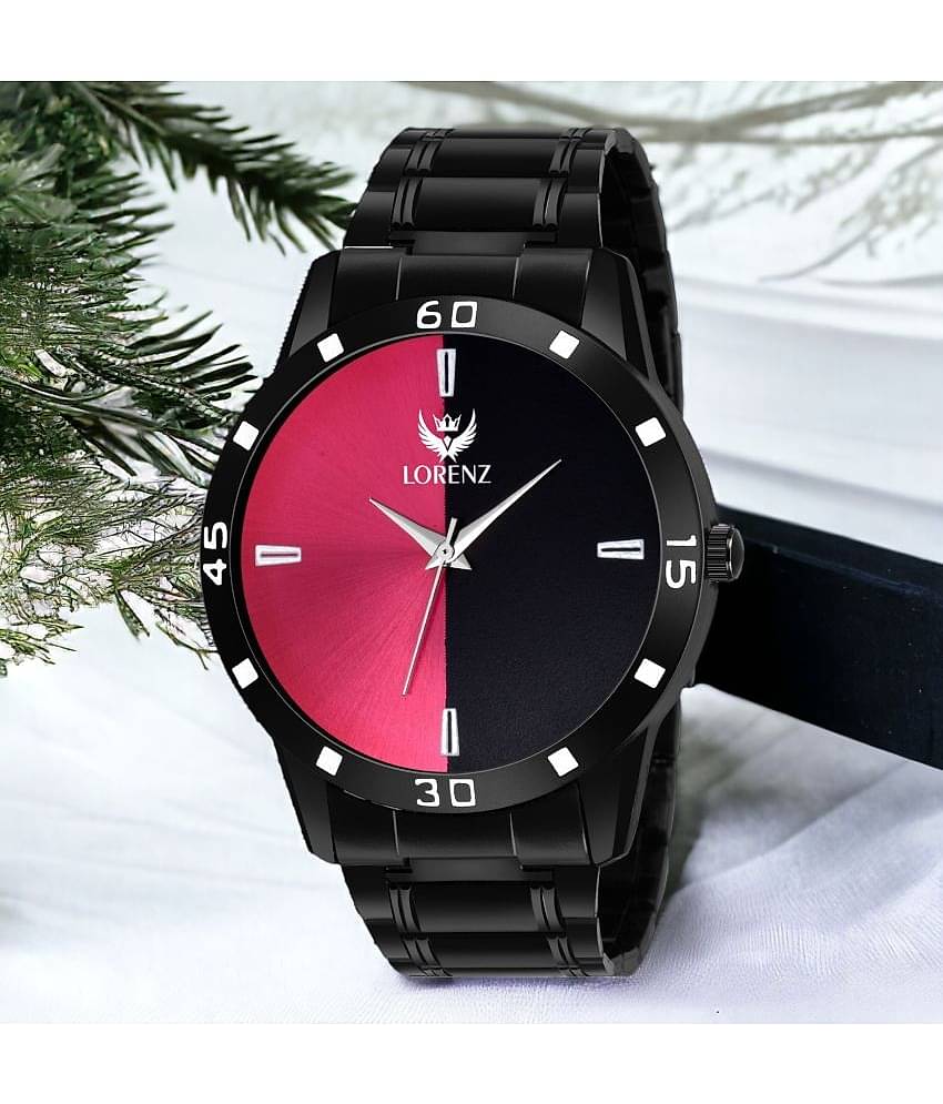 Lorenz Black Stainless Steel Analog Men's Watch