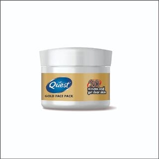 Quest gold face pack60gm(pack of 2)
