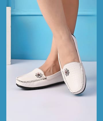 Sir Corbett White Women's Loafers