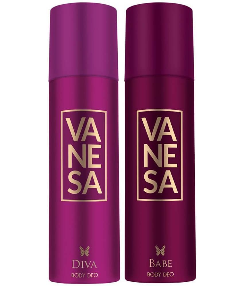 Vanesa Diva & Babe (150 ml x 2) Deodorant Spray for Women 150 ml ( Pack of 1 )