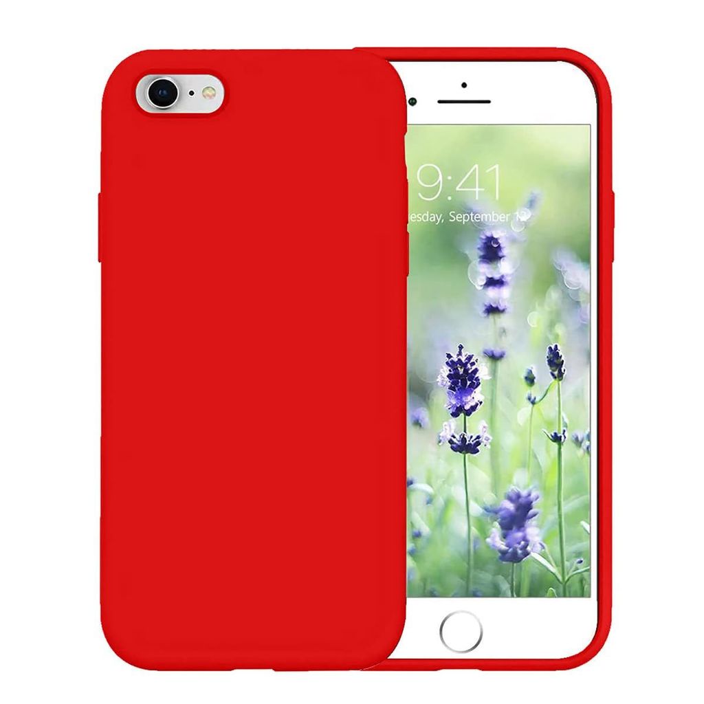 LIRAMARK Liquid Silicone Soft Back Cover Case for Apple iPhone 6 Plus / 6S Plus