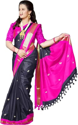 Trending Pathani Kanjivaram Silk Woven Saree Trending Pathani Kanjivaram Silk Woven Saree